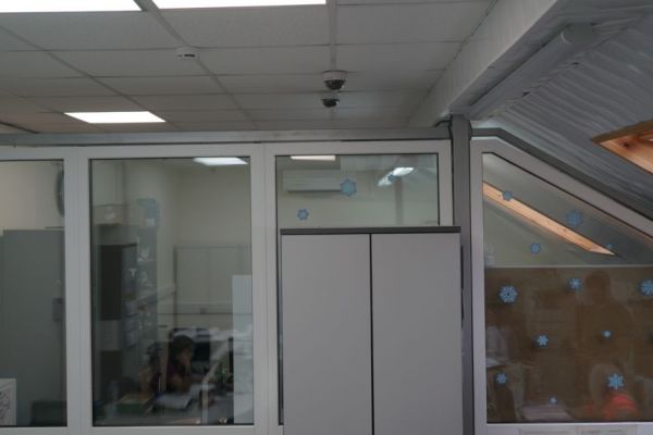 Фото установленного видеонаблюдения, системы охранного телевидения (СОТ)
